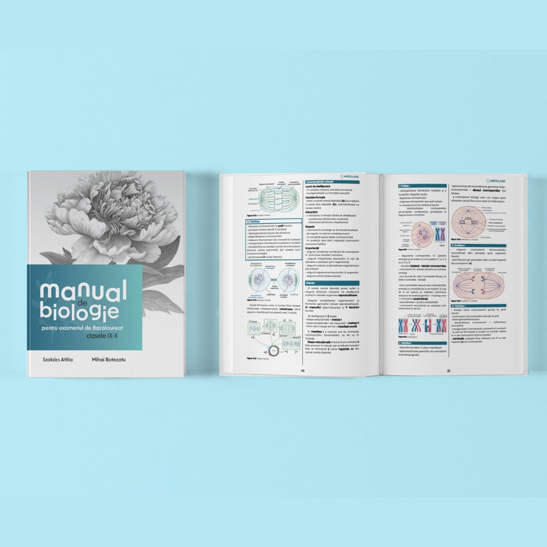 Manual de Biologie pentru Examenul de Bacalaureat (clasele IX-X)